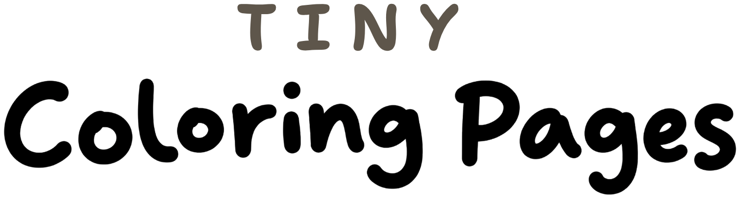 Tiny Coloring Pages